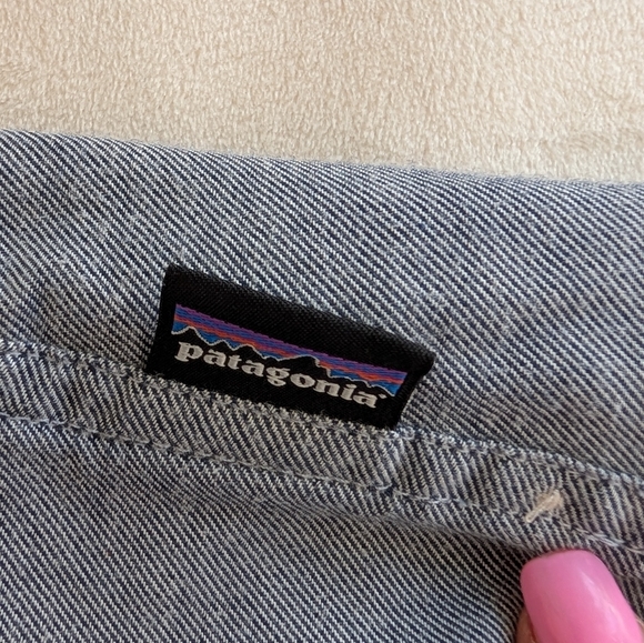 Patagonia Women's Top Tunic Grey Organic Cotton Blend Long Sleeve Size M - Picture 10 of 16